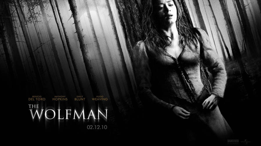 Emily Blunt The Wolfman Poster Wallpaper