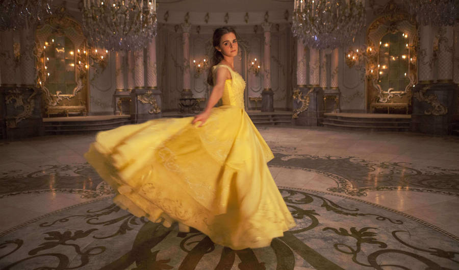 Emma Watson As Belle Wallpaper