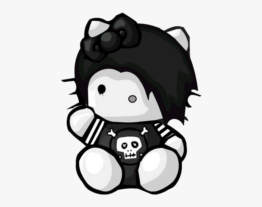 Emo Cartoon Hello Kitty Pfp Wallpaper