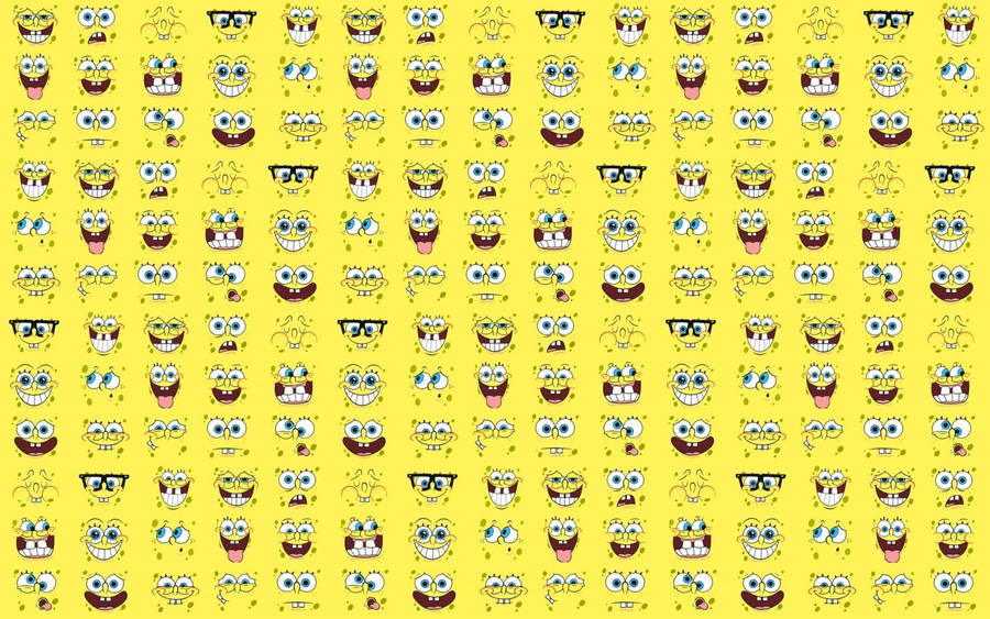 Emoji Of Spongebob Square Pants Wallpaper