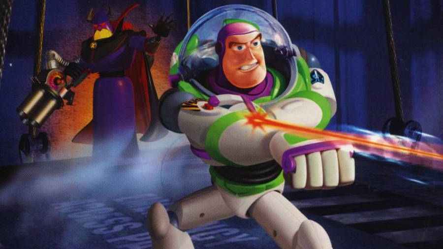 Emperor Zurg Behind Buzz Wallpaper