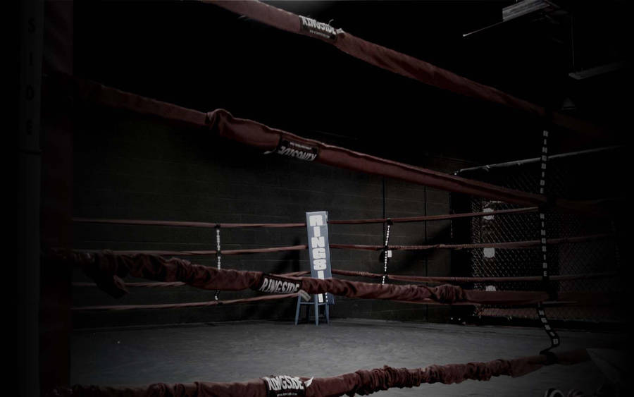 Empty Muay Thai Ring Wallpaper