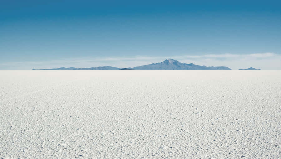 Empty Salt Flats Wallpaper