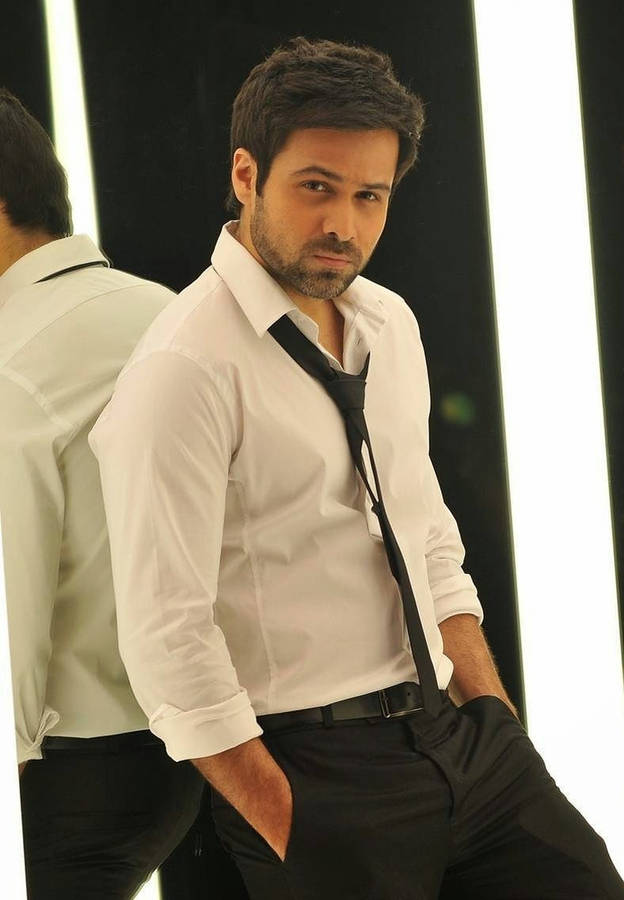 Emraan Hashmi Black Tie Wallpaper