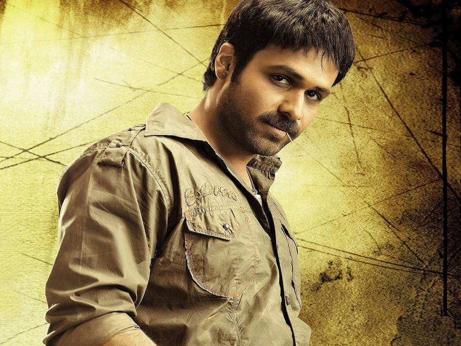 Emraan Hashmi Yellow Wallpaper