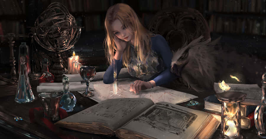 Enchanted Study Session.jpg Wallpaper