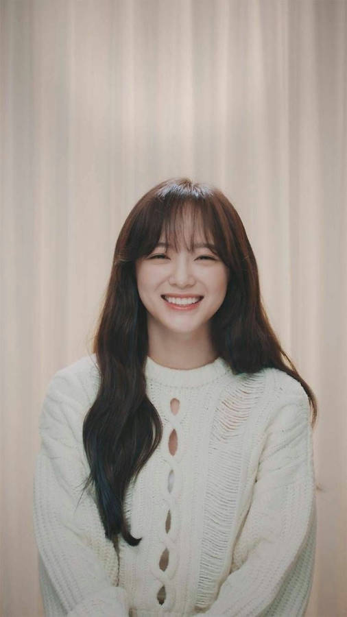 Enchanting Smile Of Kim Se Jeong Wallpaper