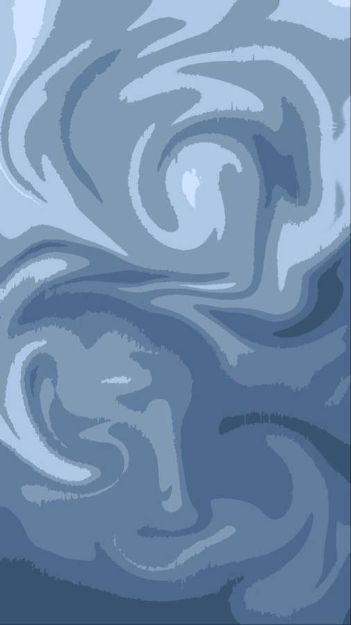 Enchanting Swirl Of Periwinkle Blue Wallpaper
