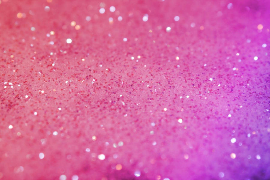 Enchanting Universe Of Pink And Purple Glitters Wallpaper