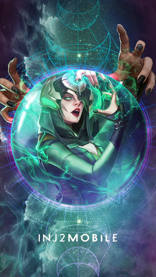 Enchantress Inj2 Mobile Poster Wallpaper