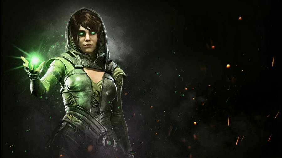 Enchantress Injustice Version Art Wallpaper