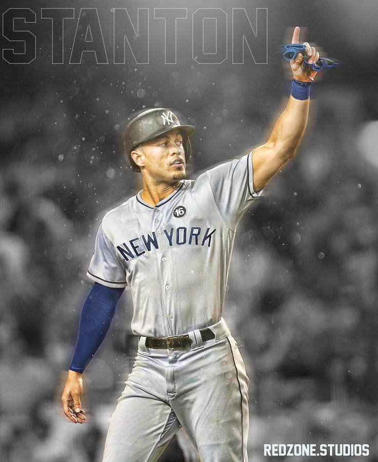 Endearing Image Of Giancarlo Stanton Wallpaper