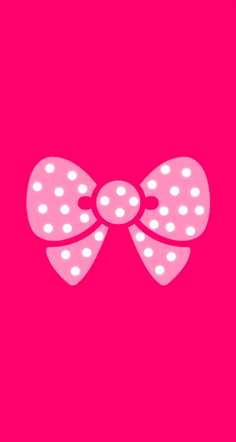 Endearing Pink Ribbon In All Its Glory Wallpaper