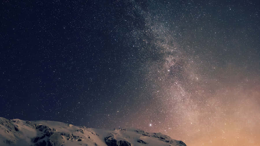 Endless Twinkling Starlights Blanket The Night Sky Wallpaper