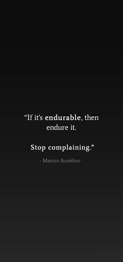 Endurance_ Quote_ Marcus_ Aurelius Wallpaper