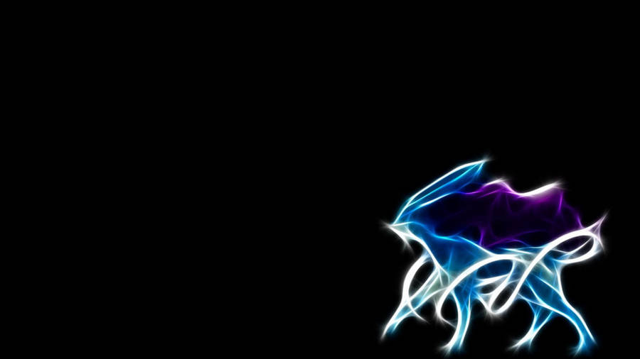 Energizing Blue Fire Flames Wallpaper