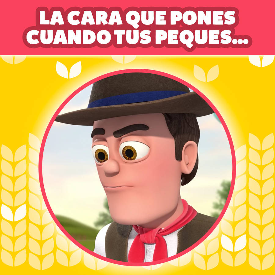 Engaged Farmer Zenon From El Reino Infantil Wallpaper