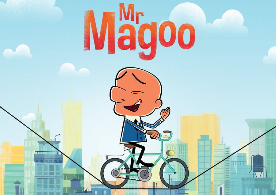 Engaging Poster Of Animation Series Mr. Magoo Wallpaper