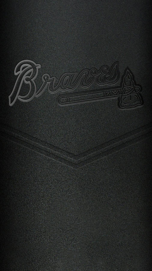 Engraved Braves Iphone Baseball Wallpaper