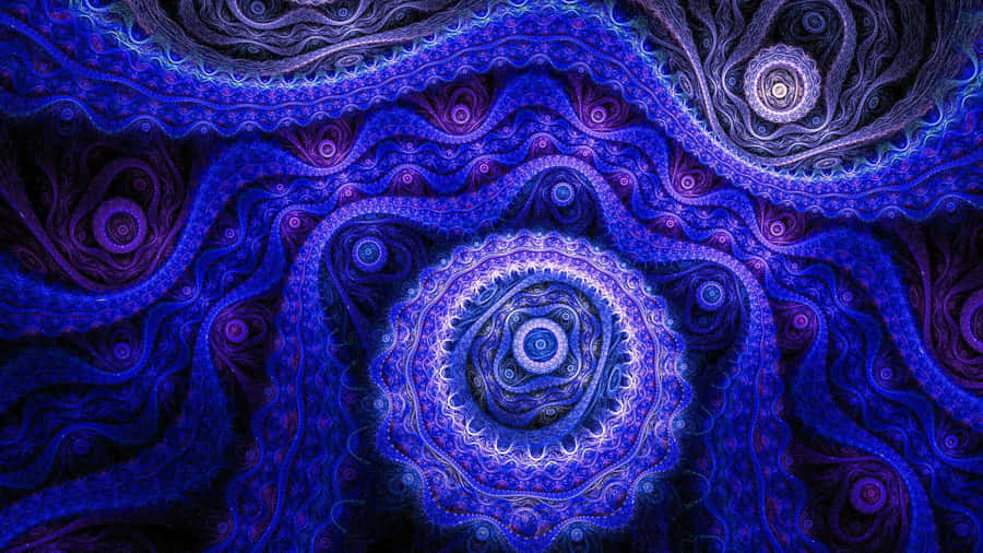 Enhance Your Wardrobe With This Beautiful Purple Tie Dye Pattern. Wallpaper