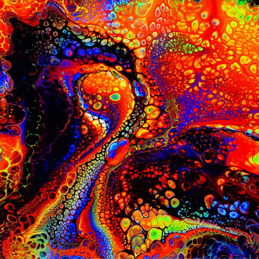 Enigmatic Colors Of Psychedelia Wallpaper