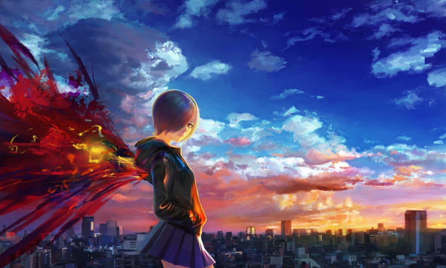 Enjoy A Day Of Colorful Sights In Harajuku Wallpaper