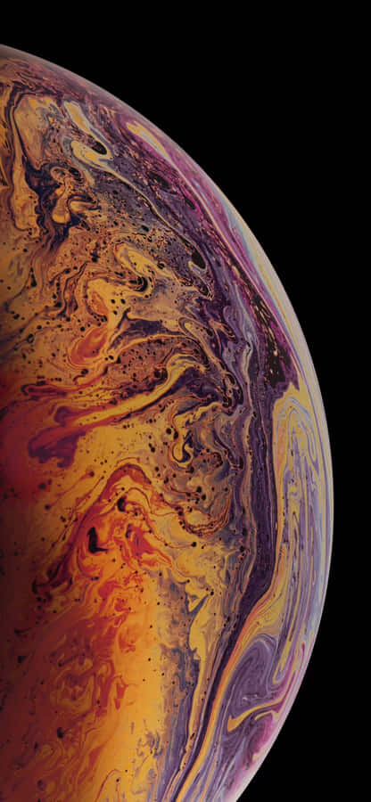 Enjoy A Spectacular View Of The Earth From Your Iphone. Wallpaper