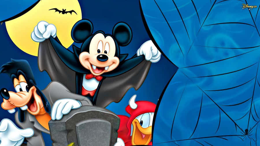 Enjoy Desktop Magic With Mickey Mouse Wallpaper