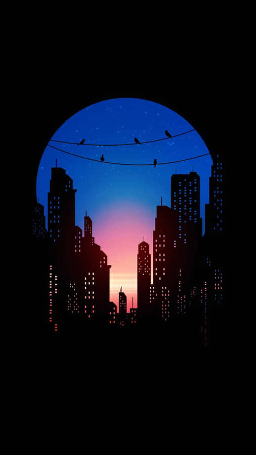 Enjoy Modern Minimalistic Design With The Latest Iphone Technology Wallpaper