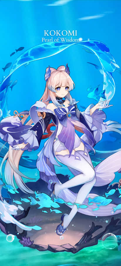 Enjoy Nature In Kokomi Wallpaper