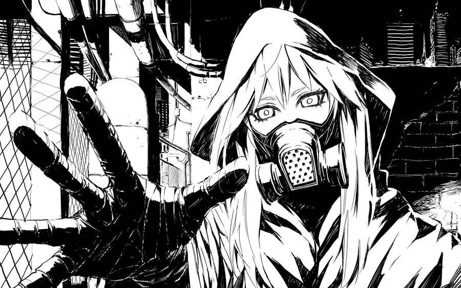 Enjoy The Action And Adventure Of An Exciting 4k Manga World Wallpaper