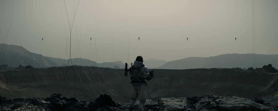 Enjoy The Adventure Of Death Stranding Pc Wallpaper