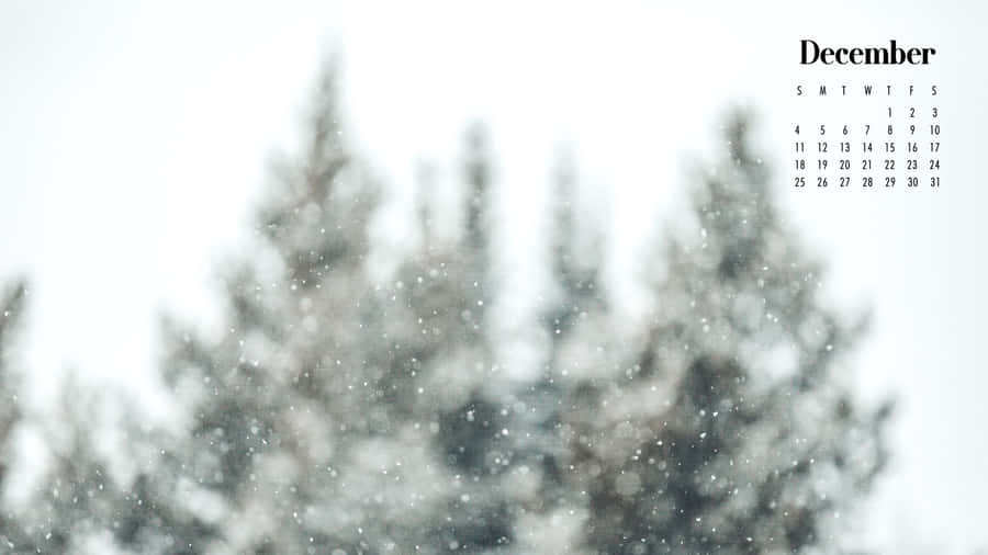 Enjoy The Beautiful And Festive Month Of December! Wallpaper