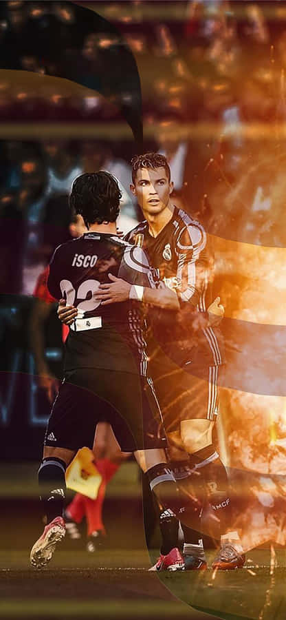 Enjoy The Beautiful Game On Your Iphone Wallpaper