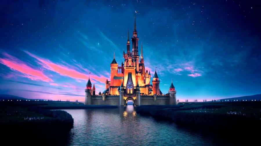 Enjoy The Beauty Of The Classic Disney Film With This Gorgeous Aesthetic Wallpaper Wallpaper