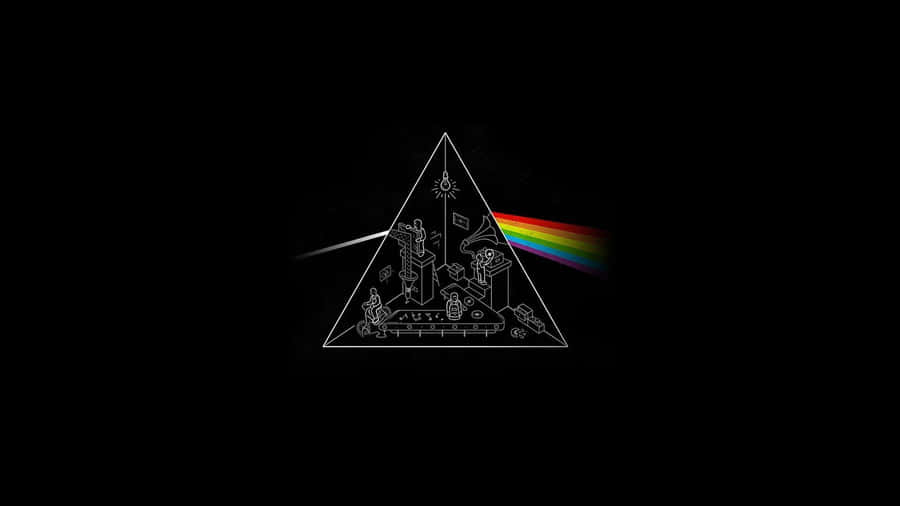 Enjoy The Power Of Dark Side Of The Moon. Wallpaper