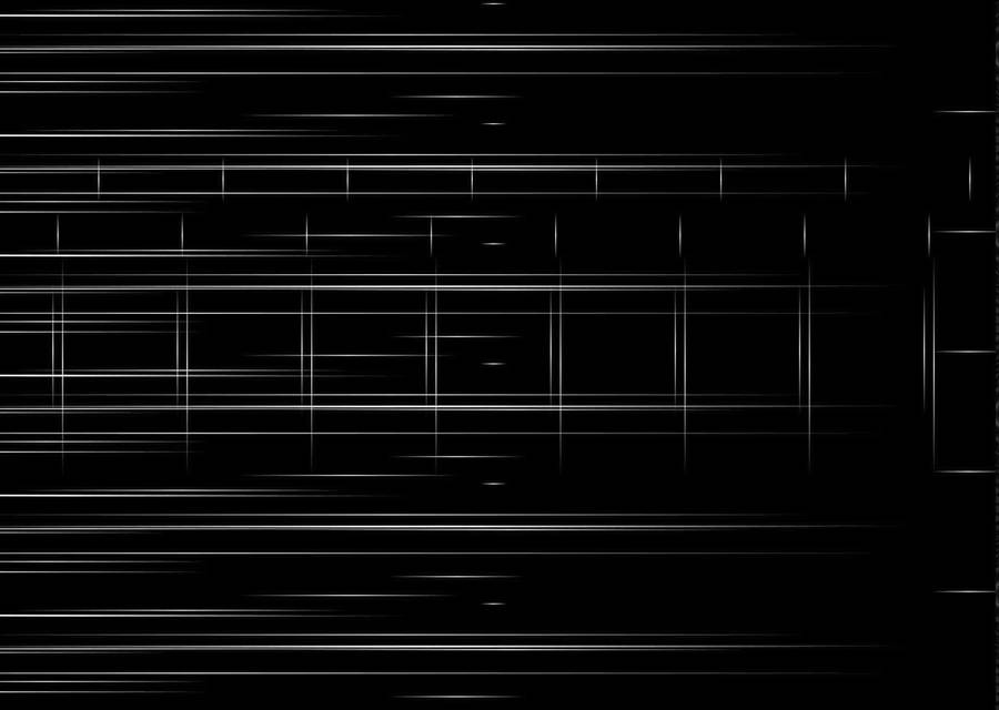 Enjoy The Simplicity Of Lines In This Minimalistic Black & White Design Wallpaper