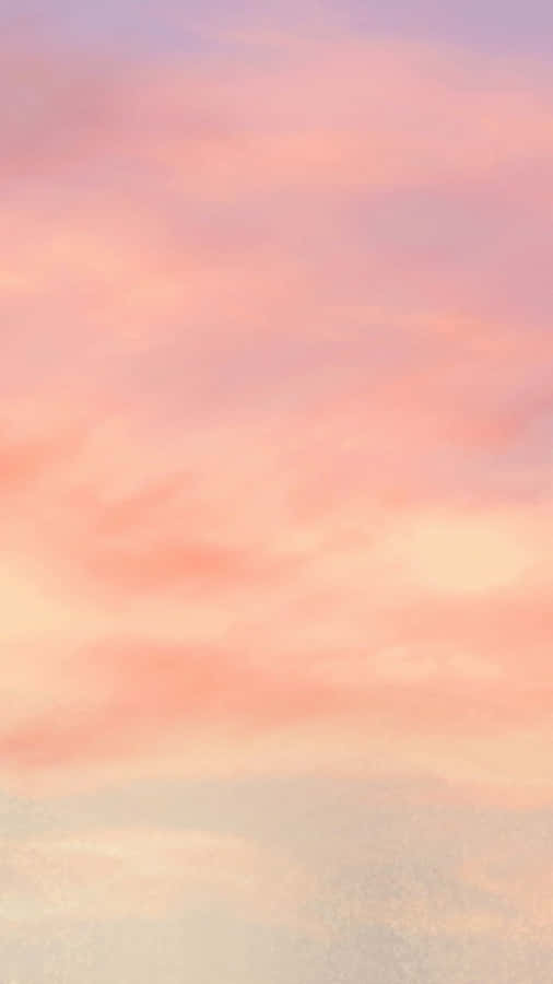 Enjoy The Sweet Summer Vibes With A Peach Iphone Wallpaper