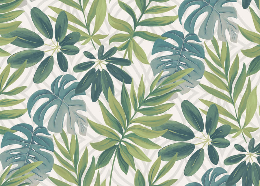 Enjoy The Textural Intricacy Of Botanical Life Wallpaper