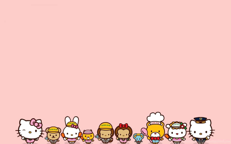 Enjoy Your Thanksgiving With Hello Kitty Wallpaper