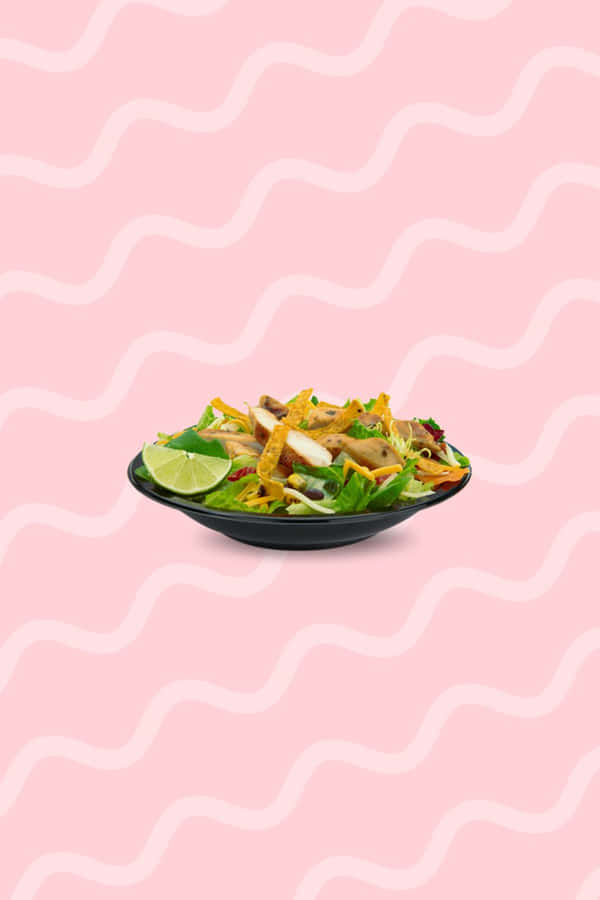 Enjoying A Delicious Meal At Aesthetic Mcdonald's Wallpaper