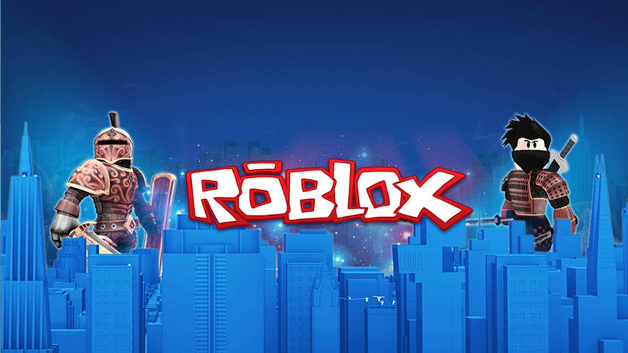 Enjoying A Playful Day In Cute Roblox Wallpaper