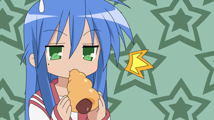 Enjoying The Magical World Of Lucky Star Wallpaper