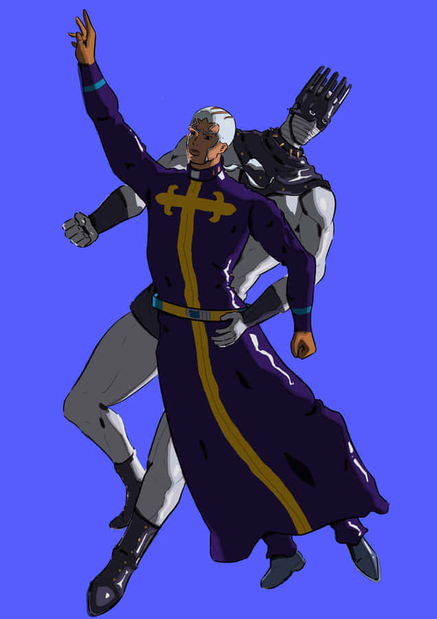 Enrico Pucci White Snake Wallpaper