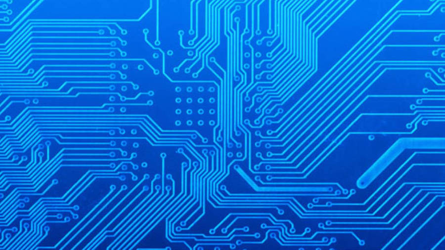 Entangled Power Circuit Board Wallpaper