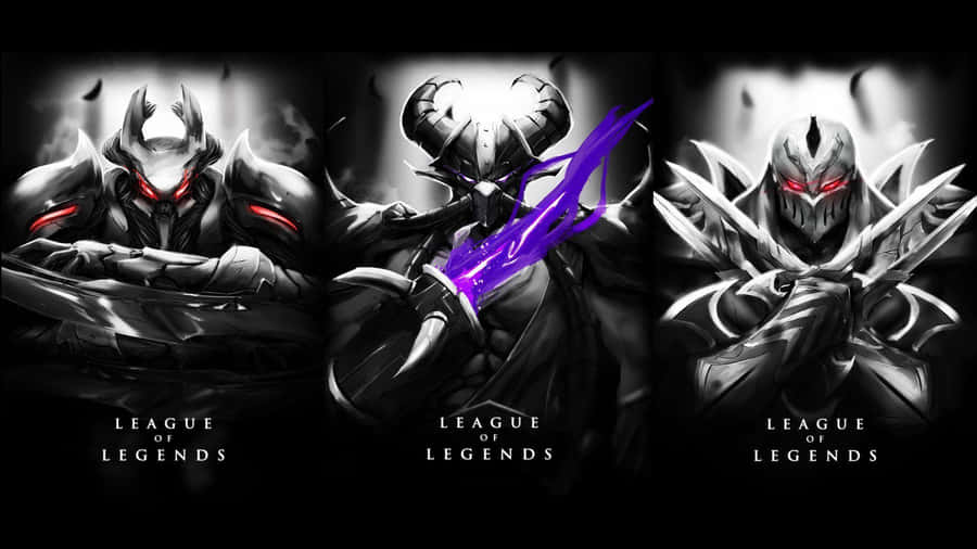 Enter The World Of Valoran And Fight In The League Of Legends Wallpaper