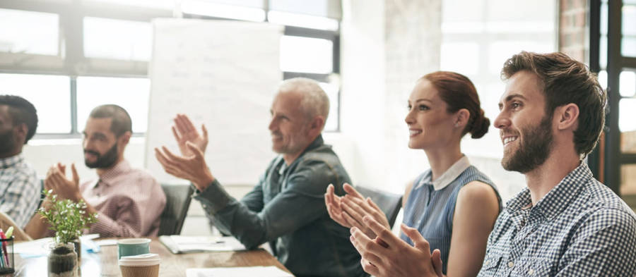 Enterprise Business Partners Applauding Wallpaper