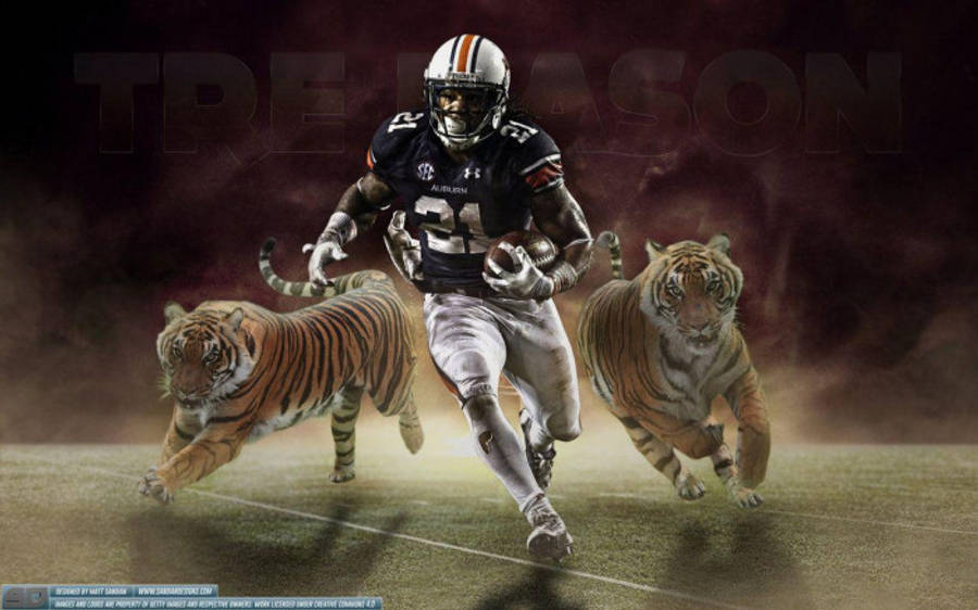 Epic Auburn Football Tigers Wallpaper