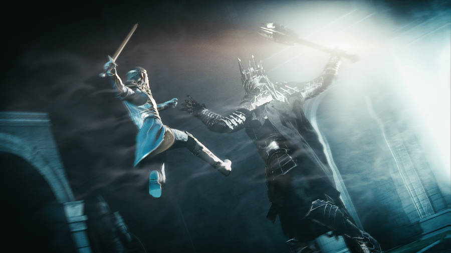 Epic Battle In Shadow Of Mordor Wallpaper