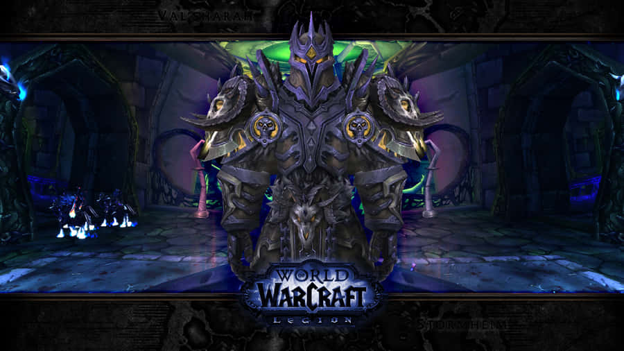 Epic Battle In World Of Warcraft: Legion Wallpaper